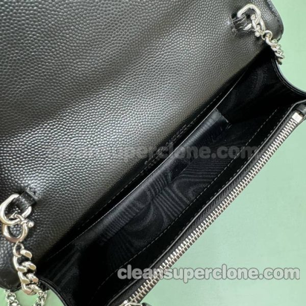 Shoulder bag replica details and pricing black YSL Crossbody cowhide women 7