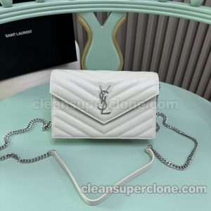 YSL bag Super Clone picture and price white Shoulder Crossbody cowhide women