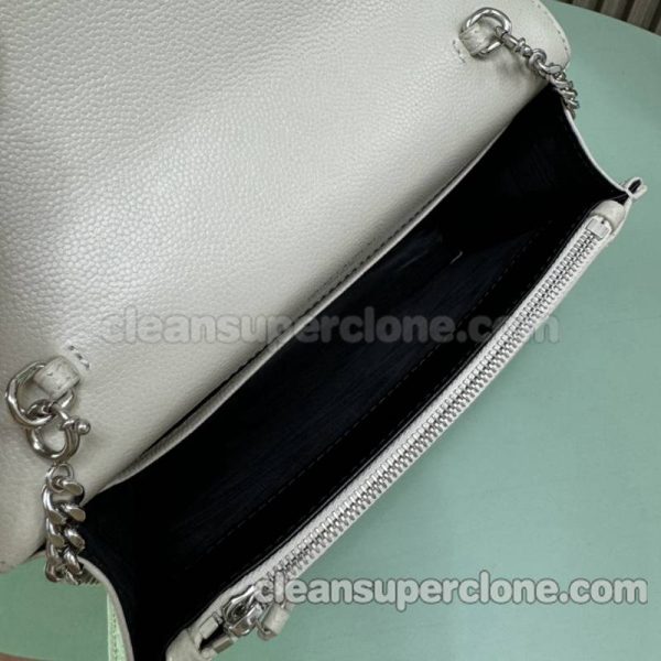 YSL bag Super Clone picture and price white Shoulder Crossbody cowhide women 7