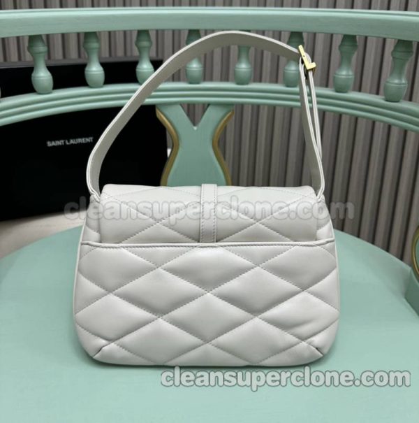 sheepskin bag 1:1 Copy description and price white YSL Shoulder women 2