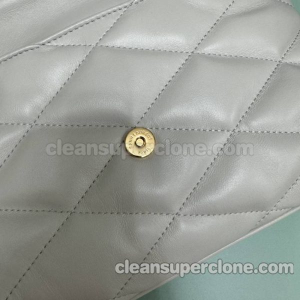 sheepskin bag 1:1 Copy description and price white YSL Shoulder women 7