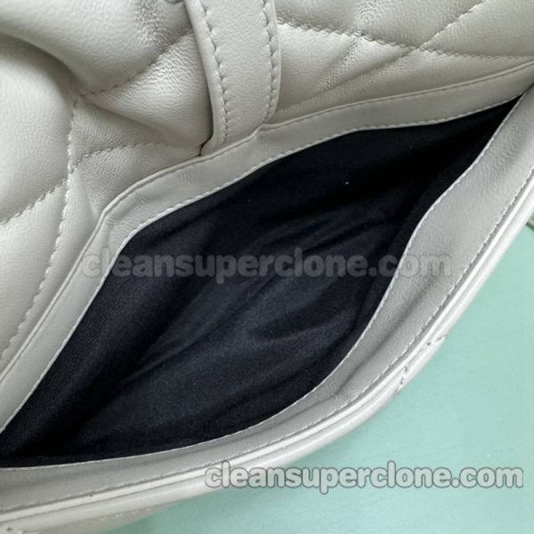 sheepskin bag 1:1 Copy description and price white YSL Shoulder women 8