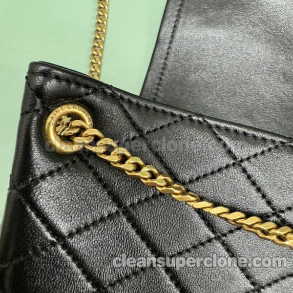 YSL bag Super Clone picture and price black Shoulder Crossbody cowhide women 9