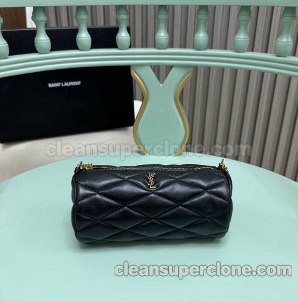 sheepskin bag 1:1 Copy description and price black YSL Shoulder women