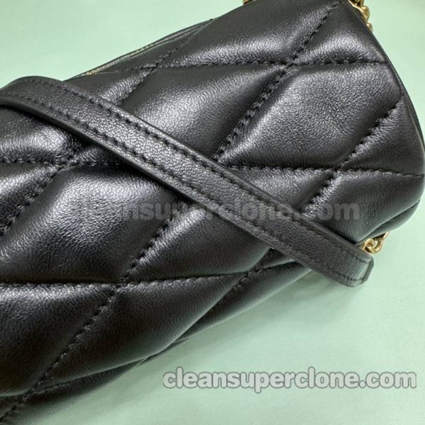 sheepskin bag 1:1 Copy description and price black YSL Shoulder women 6