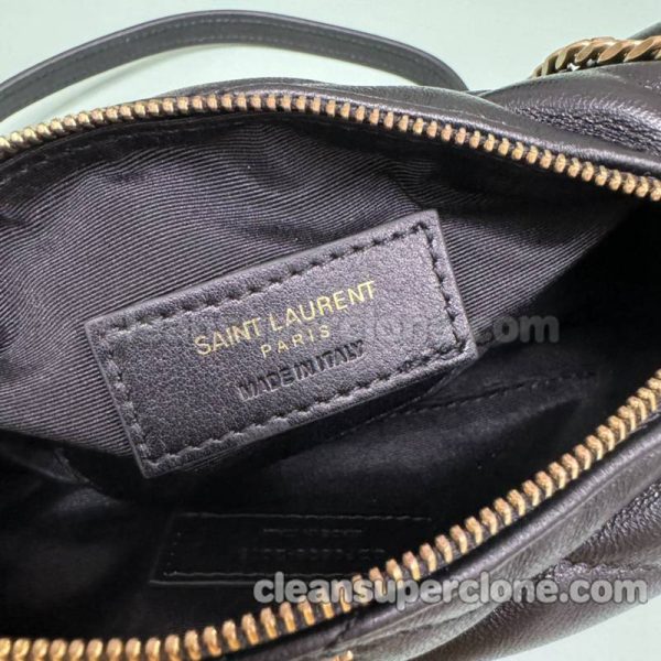 sheepskin bag 1:1 Copy description and price black YSL Shoulder women 9