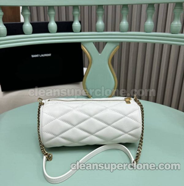 YSL bag Super Clone picture and price white Shoulder sheepskin women 2