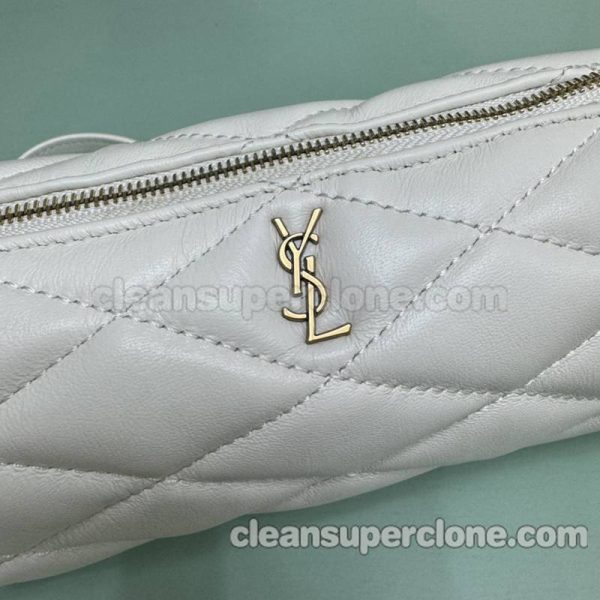 YSL bag Super Clone picture and price white Shoulder sheepskin women 6