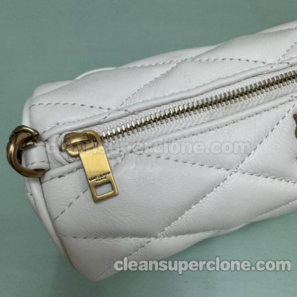 YSL bag Super Clone picture and price white Shoulder sheepskin women 9