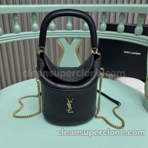 sheepskin bag 1:1 Copy description and price black YSL Shoulder Handbag women