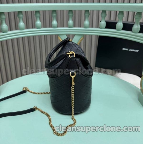 sheepskin bag 1:1 Copy description and price black YSL Shoulder Handbag women 3