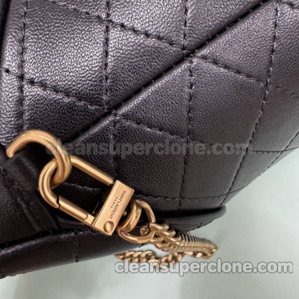 sheepskin bag 1:1 Copy description and price black YSL Shoulder Handbag women 8