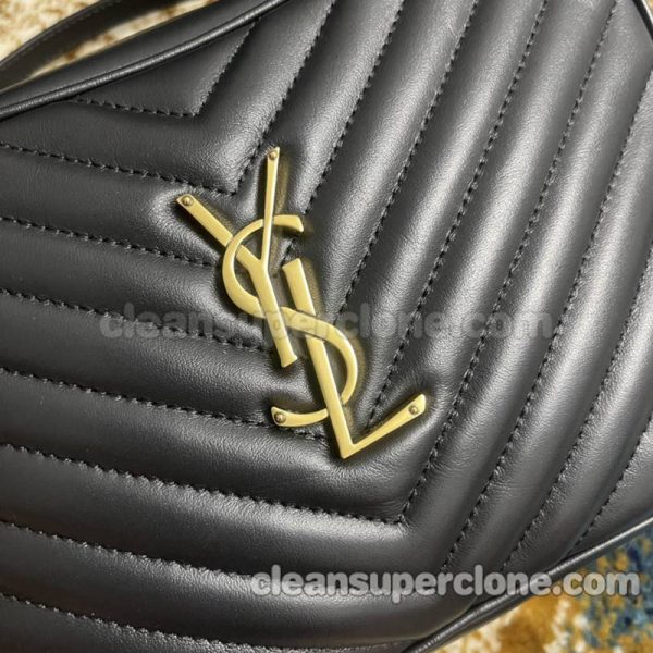 YSL bag Super Clone picture and price black Shoulder cowhide women 5