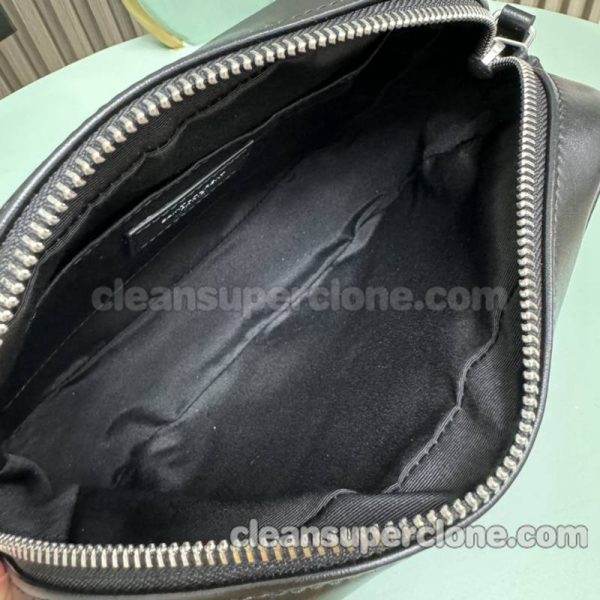 Shoulder bag replica details and pricing black YSL cowhide women 9