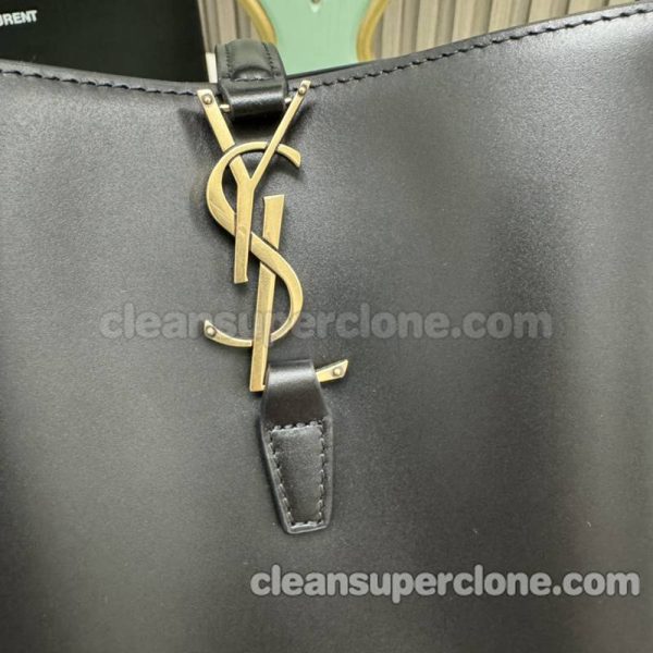 YSL bag Super Clone picture and price black Shoulder cowhide women 5