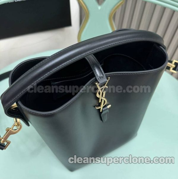 YSL bag Super Clone picture and price black Shoulder cowhide women 6