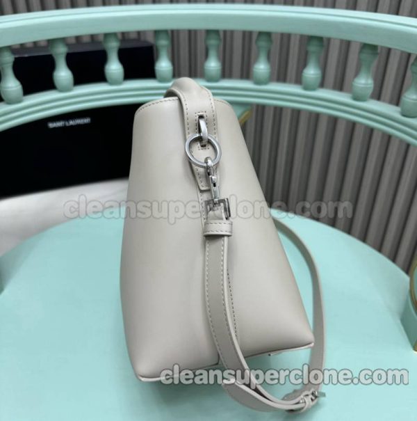 Shoulder bag replica details and pricing gray YSL cowhide women 3