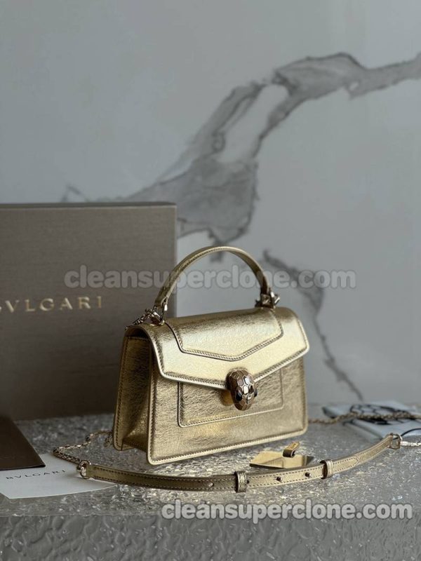 Bvlgari bag Super Clone picture and price gold Handbag Shoulder Crossbody women 2