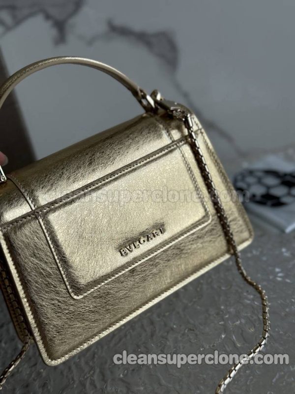 Bvlgari bag Super Clone picture and price gold Handbag Shoulder Crossbody women 4