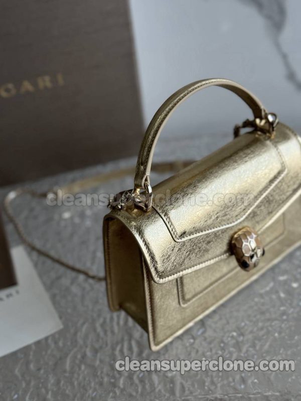 Bvlgari bag Super Clone picture and price gold Handbag Shoulder Crossbody women 5