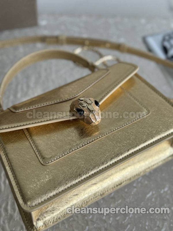 Bvlgari bag Super Clone picture and price gold Handbag Shoulder Crossbody women 6