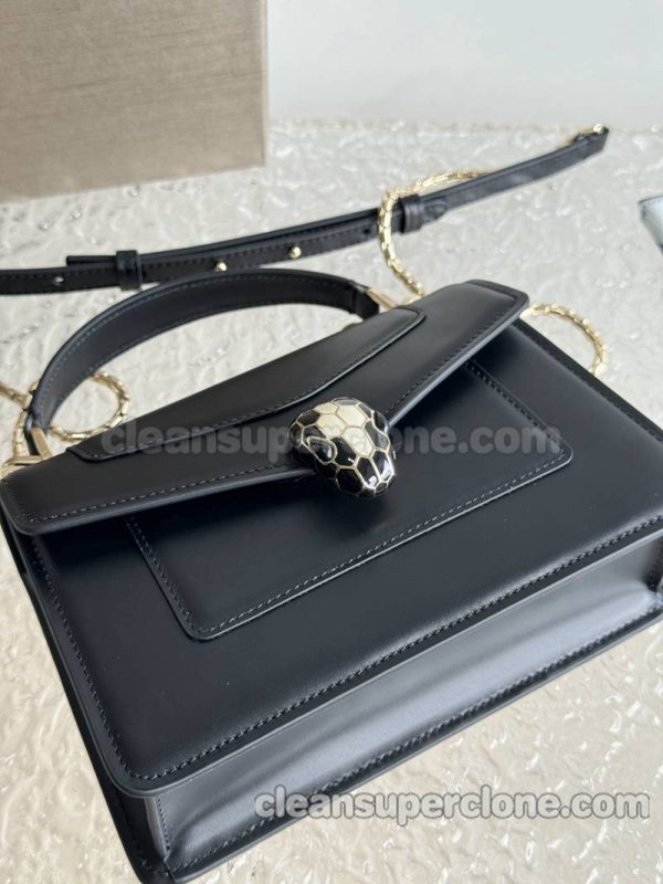 Handbag bag replica details and pricing black Bvlgari Shoulder Crossbody women 6