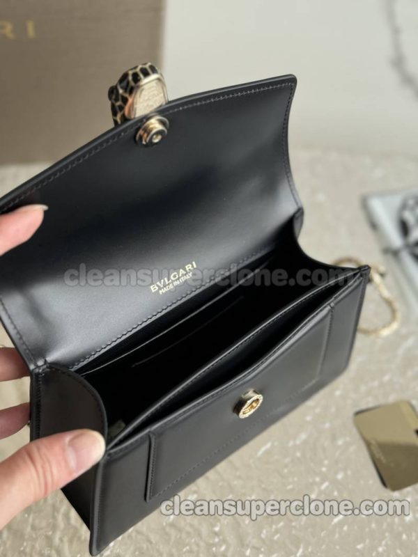 Handbag bag replica details and pricing black Bvlgari Shoulder Crossbody women 9