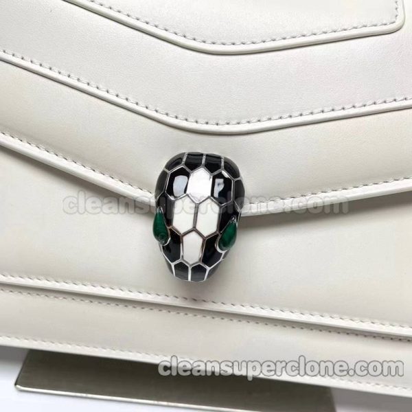 Bvlgari bag Super Clone picture and price white Shoulder cowhide women 2