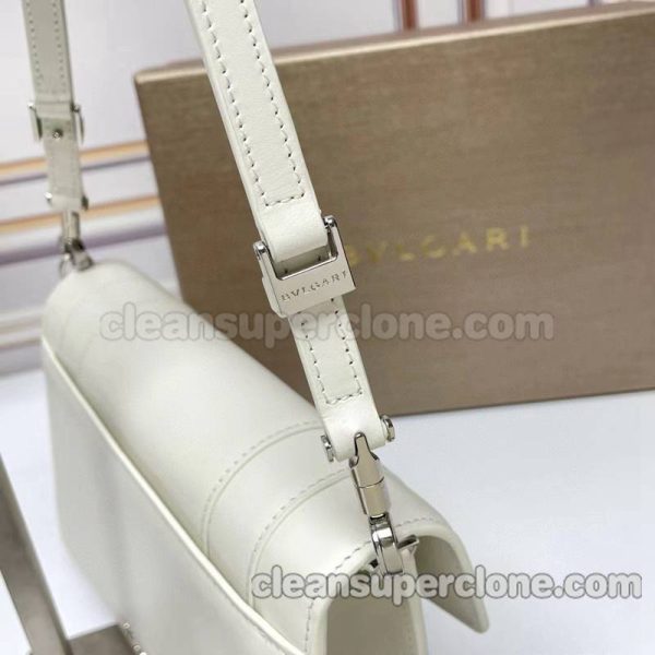 Bvlgari bag Super Clone picture and price white Shoulder cowhide women 5