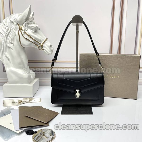 cowhide bag 1:1 Copy description and price rosek Bvlgari Shoulder women