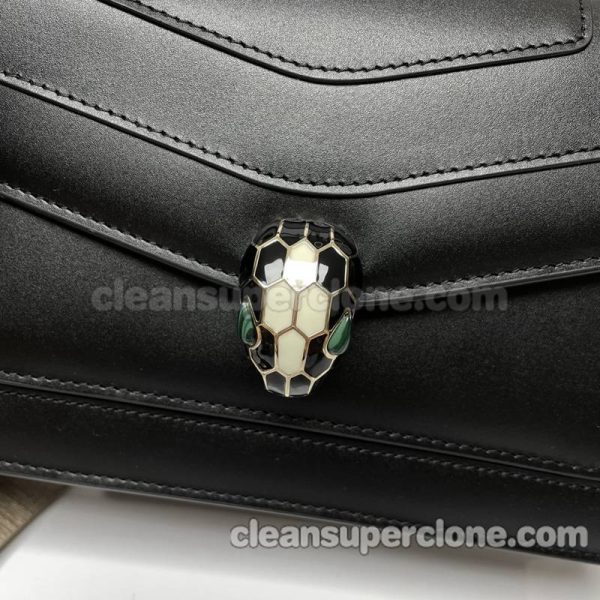 cowhide bag 1:1 Copy description and price rosek Bvlgari Shoulder women 2