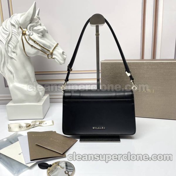 cowhide bag 1:1 Copy description and price rosek Bvlgari Shoulder women 3