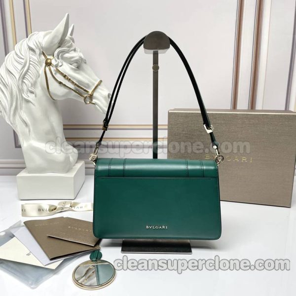 Bvlgari bag Super Clone picture and price emerald Shoulder cowhide women 3