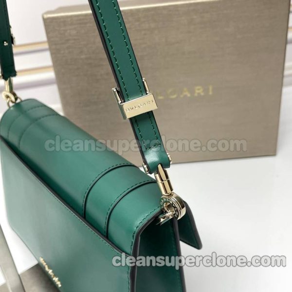 Bvlgari bag Super Clone picture and price emerald Shoulder cowhide women 5