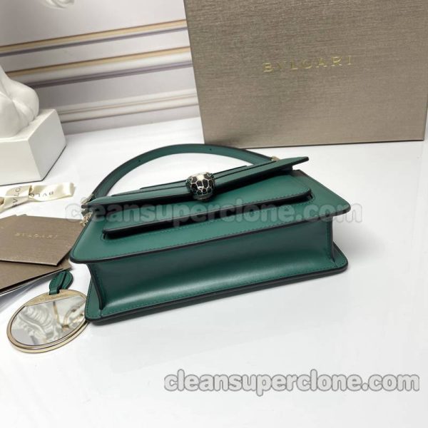 Bvlgari bag Super Clone picture and price emerald Shoulder cowhide women 6