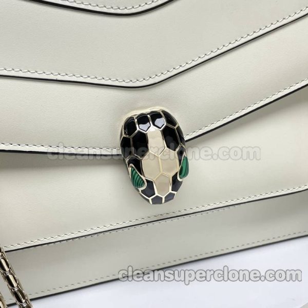 Bvlgari bag Super Clone picture and price white Shoulder Crossbody cowhide women 2