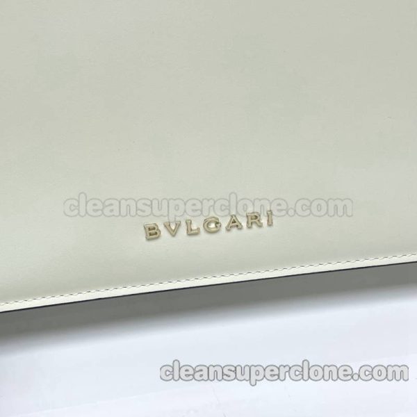 Bvlgari bag Super Clone picture and price white Shoulder Crossbody cowhide women 5