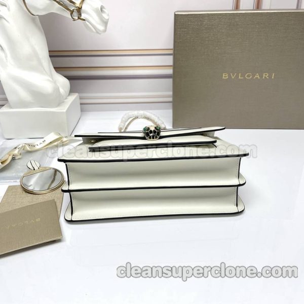 Bvlgari bag Super Clone picture and price white Shoulder Crossbody cowhide women 7