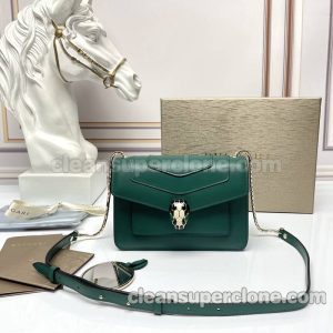 Bvlgari bag Super Clone picture and price emerald Crossbody cowhide women