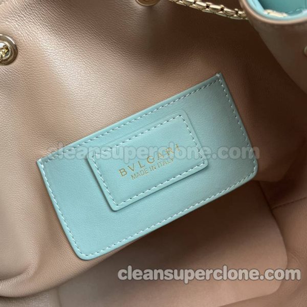 Bvlgari bag Super Clone picture and price cyan Handbag Shoulder Crossbody bucket women 8