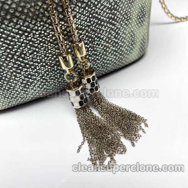 Snakeskin bag 1:1 Copy description and price green Bvlgari Handbag Shoulder Crossbody bucket women 4