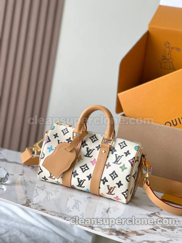 Louis Vuitton bag Super Clone picture and price white Handbag Shoulder Crossbody cowhide women