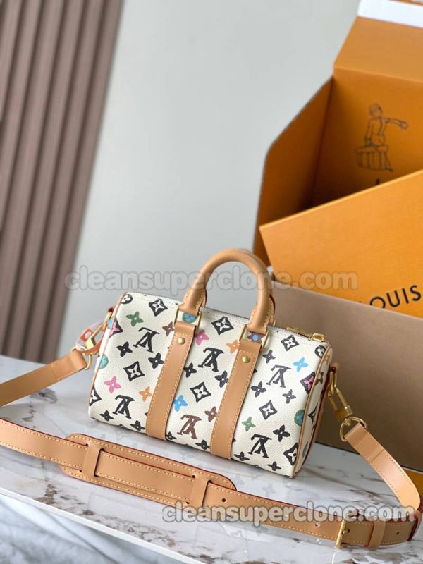 Louis Vuitton bag Super Clone picture and price white Handbag Shoulder Crossbody cowhide women 3