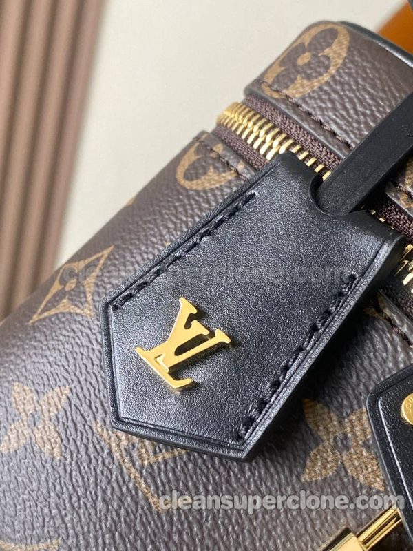 cowhide bag 1:1 Copy description and price brown Louis Vuitton Shoulder Crossbody women 5