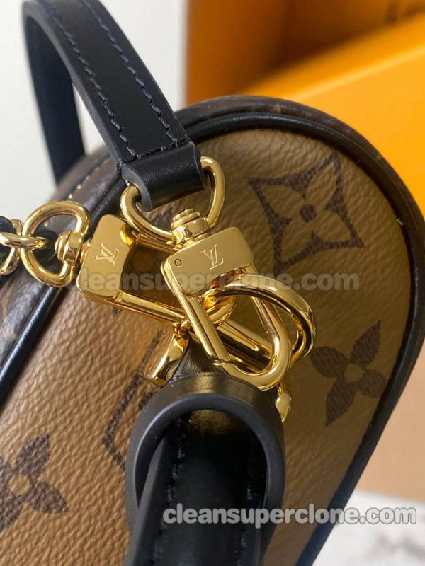 cowhide bag 1:1 Copy description and price brown Louis Vuitton Shoulder Crossbody women 6