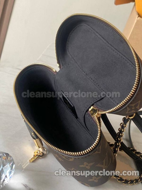 cowhide bag 1:1 Copy description and price brown Louis Vuitton Shoulder Crossbody women 7