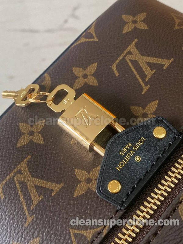 cowhide bag 1:1 Copy description and price brown Louis Vuitton Shoulder Crossbody women 9