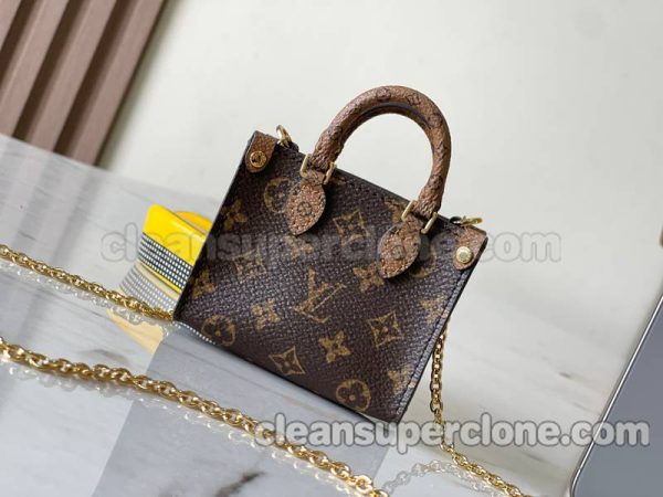 Shoulder bag replica details and pricing brown Louis Vuitton Crossbody cowhide women 2