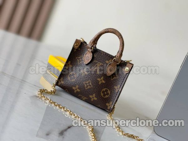 Shoulder bag replica details and pricing brown Louis Vuitton Crossbody cowhide women 4