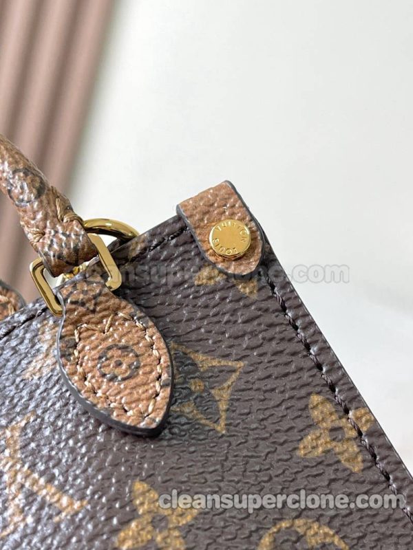 Shoulder bag replica details and pricing brown Louis Vuitton Crossbody cowhide women 6